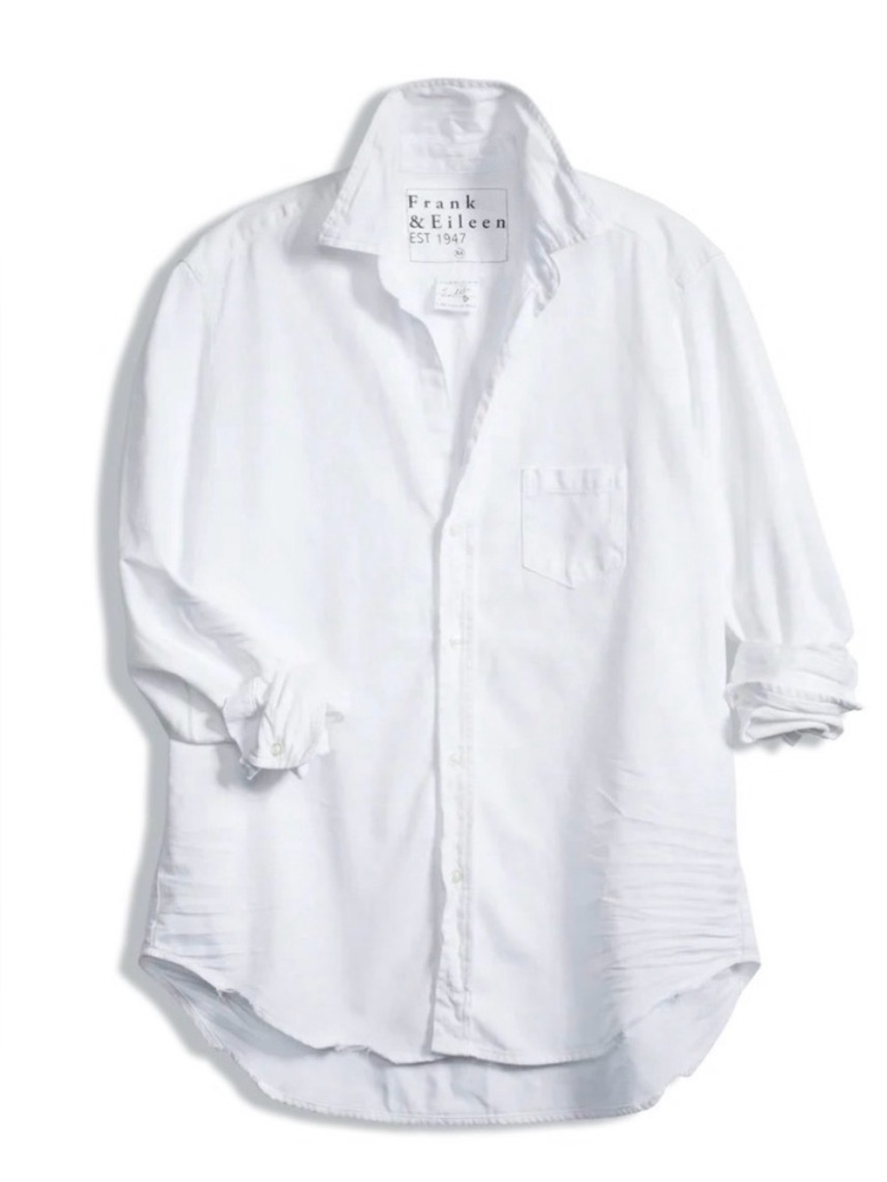 Frank & Eileen White Button-Down Shirt